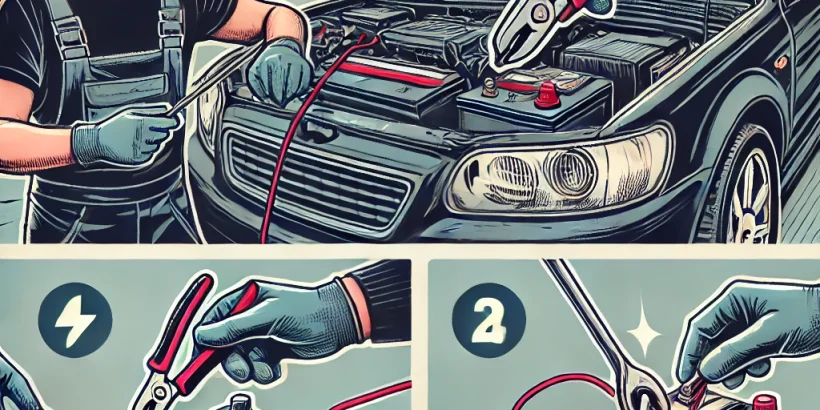 image: How to Connect a Car Battery