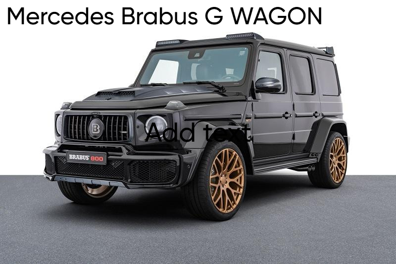 Mercedes Brabus G WAGON