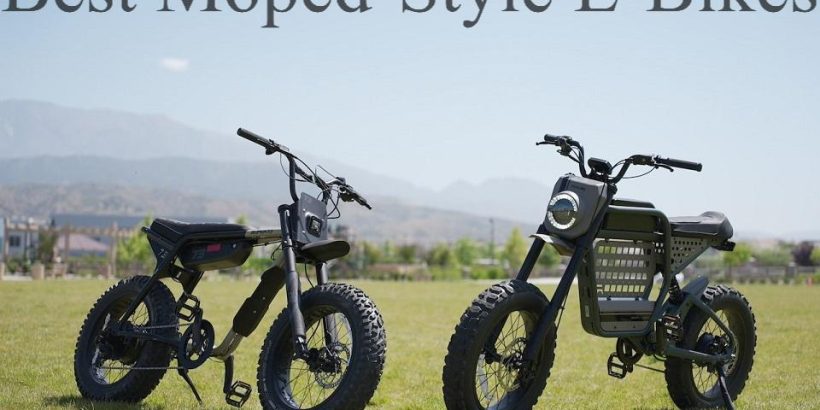 Best Moped-Style E-Bikes