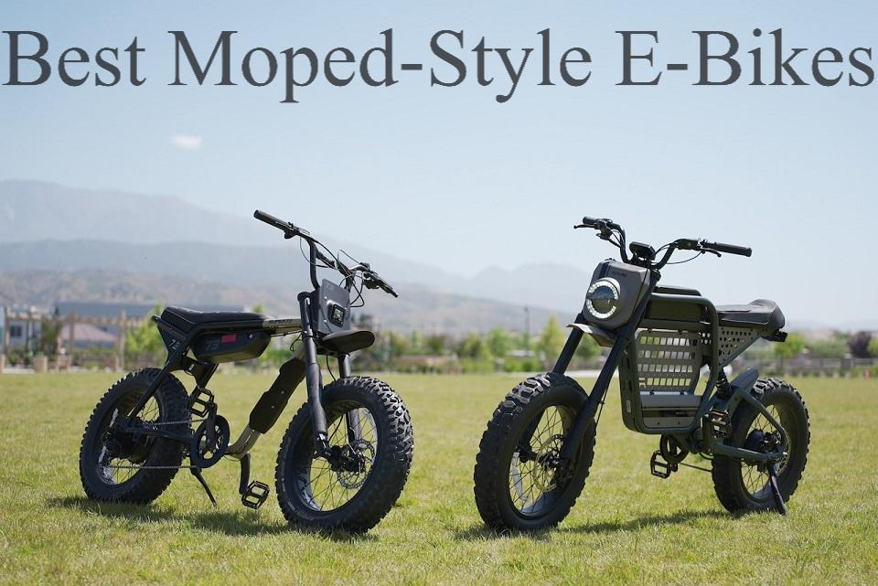 Best Moped-Style E-Bikes